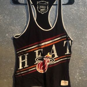 Miami heat racer back tank